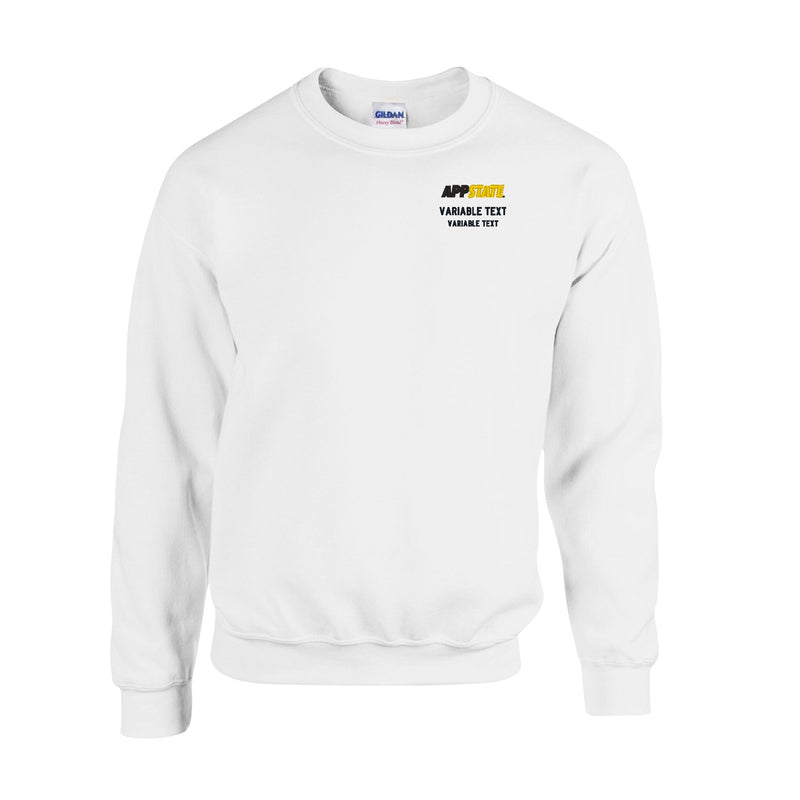 Fleece Crewneck - White