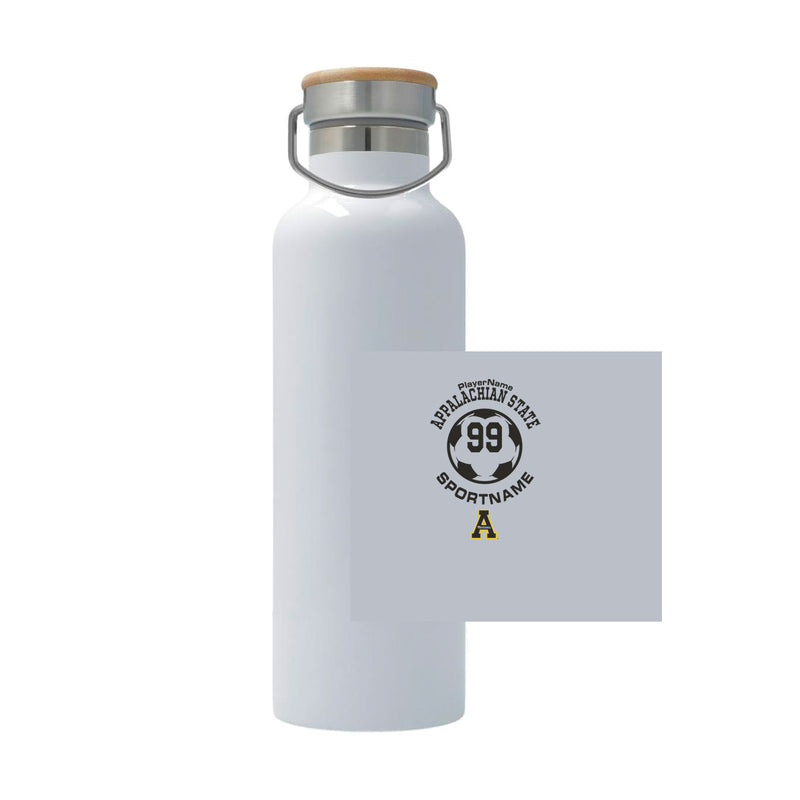 25oz Stainless Steel Thermos - White