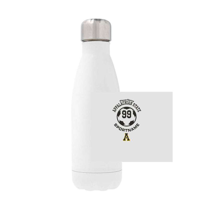 12oz Stainless Steel Water Bottle - White