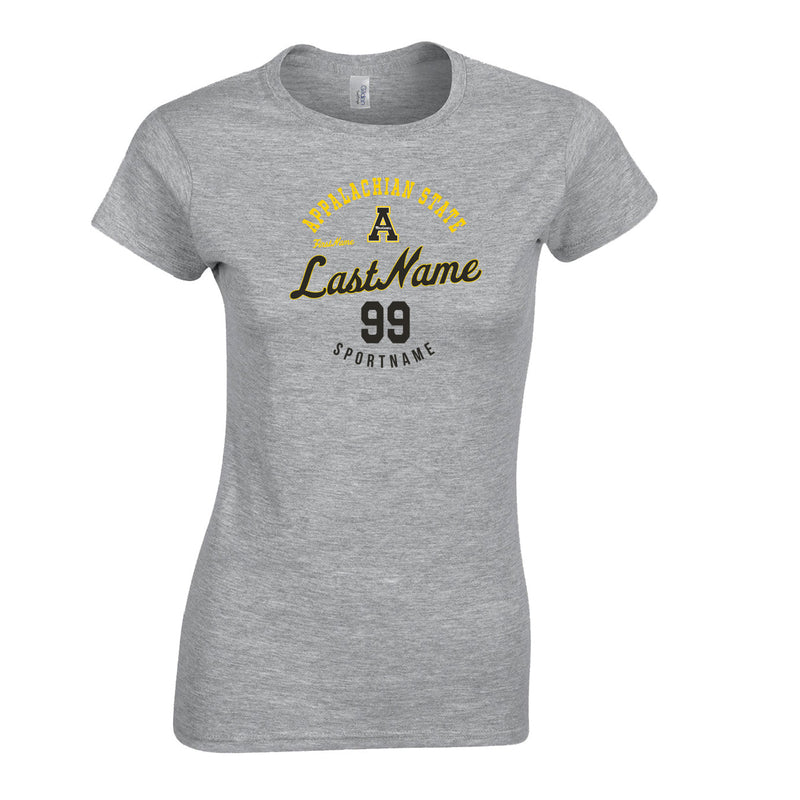 Women's Classic T-Shirt - Sport Grey - Script Player