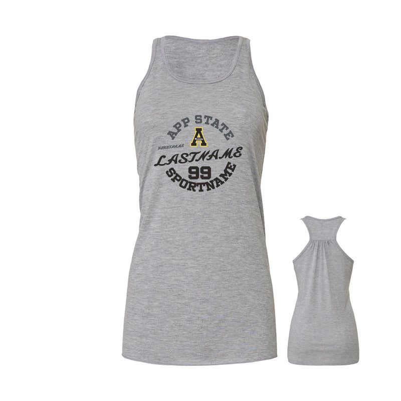 Women's Flowy Racerback Tank - Athletic Heather