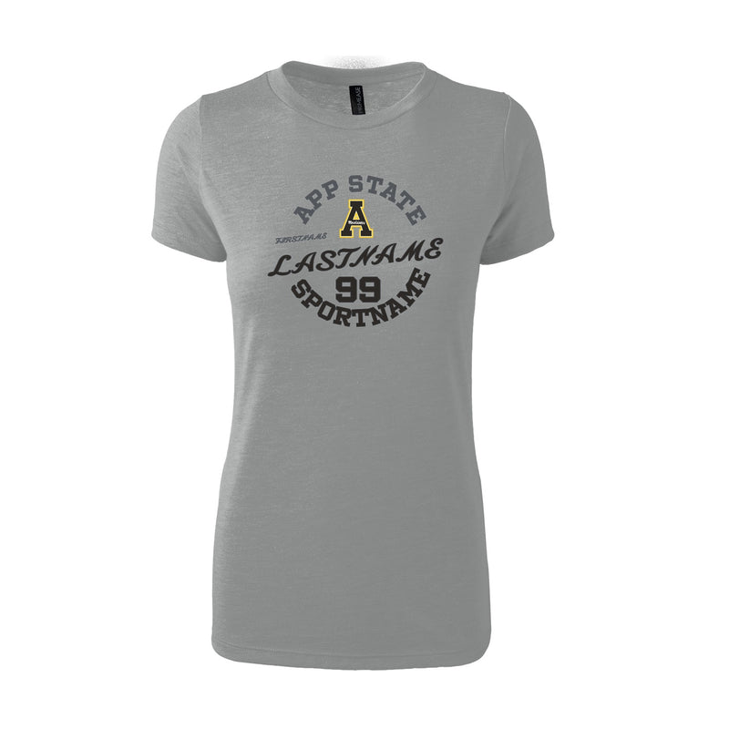 Women's Fitted Triblend T-Shirt - Grey Heather