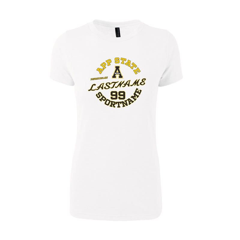 Women's Fitted Triblend T-Shirt - White