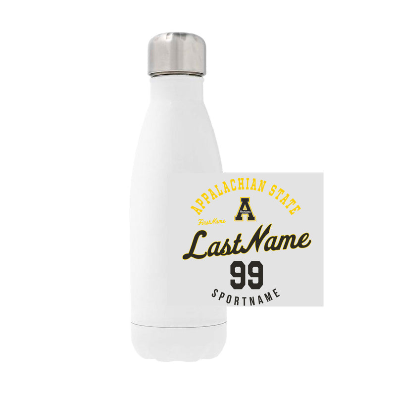 12oz Stainless Steel Water Bottle - White