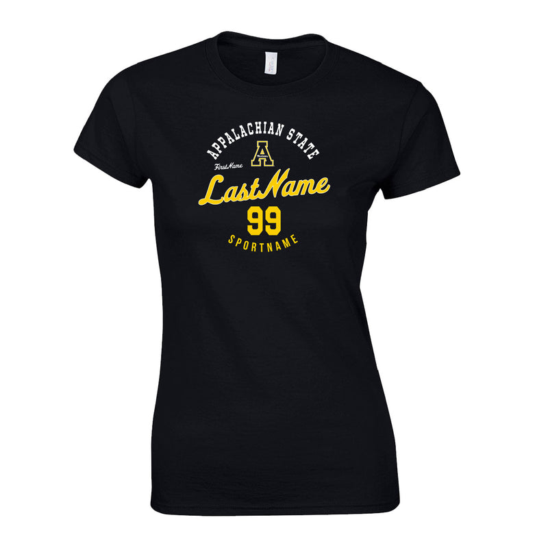 Women's Classic T-Shirt - Black - Script Player