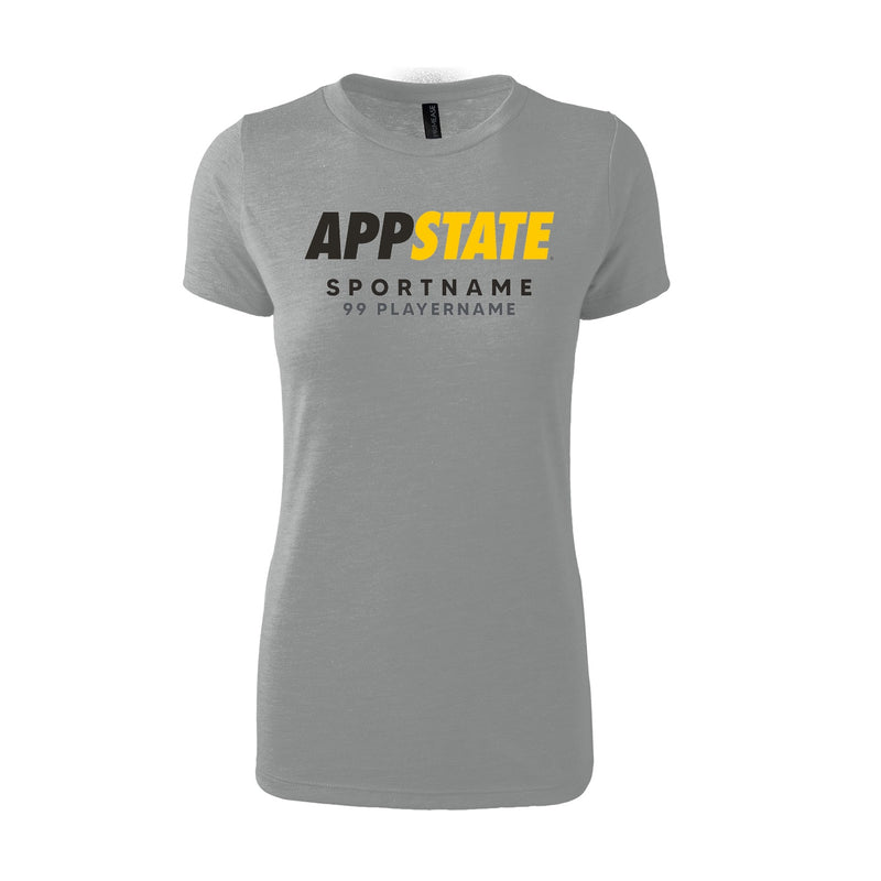 Women's Fitted Triblend T-Shirt - Grey Heather