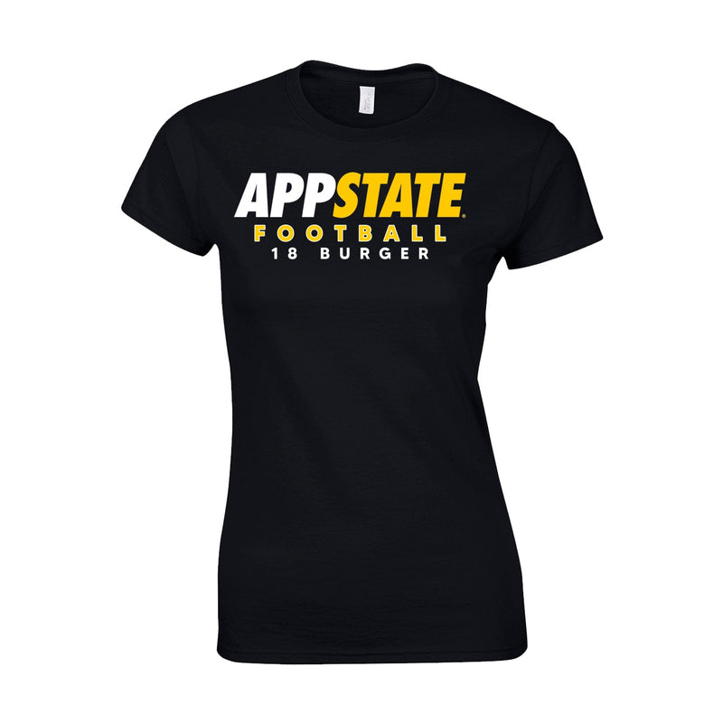 Women's Semi-Fitted Classic T-Shirt  - Black