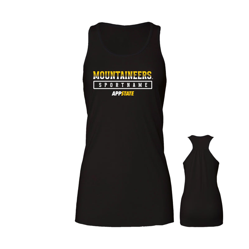 Women's Flowy Racerback Tank - Black