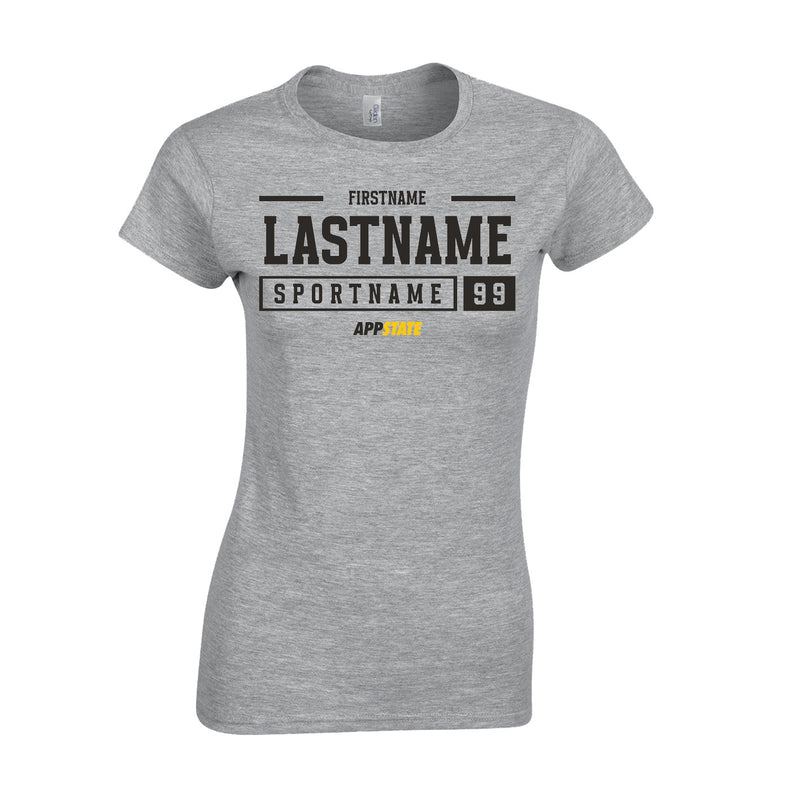 Women's Semi-Fitted Classic T-Shirt  - Sport Grey