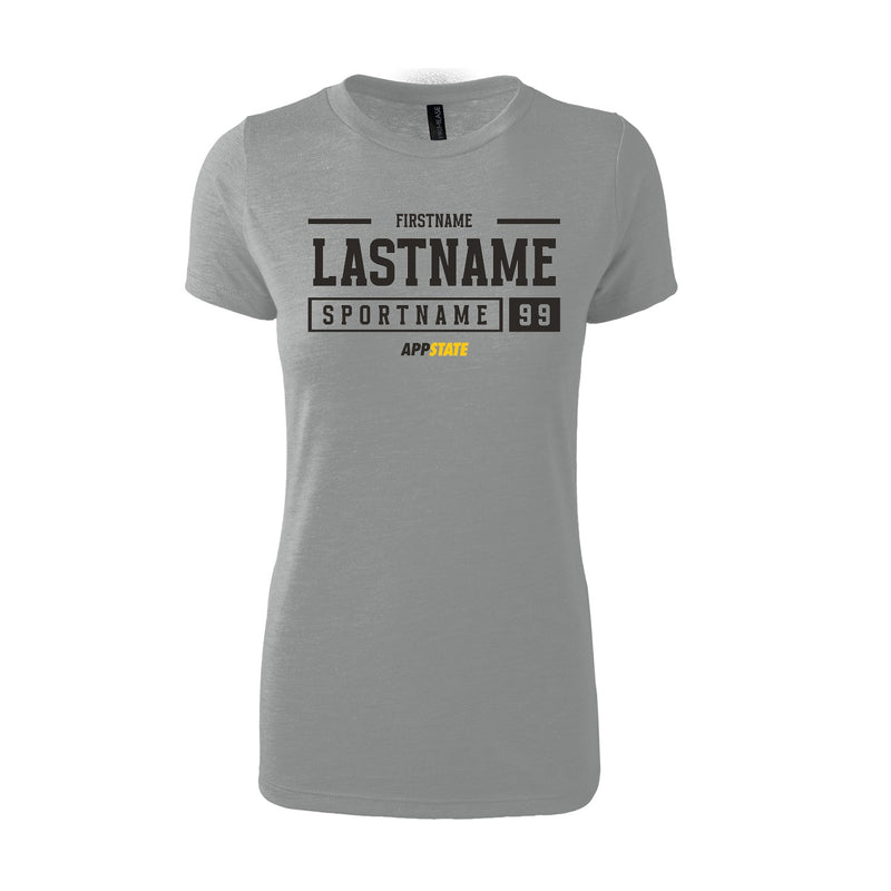 Women's Fitted Triblend T-Shirt - Grey Heather