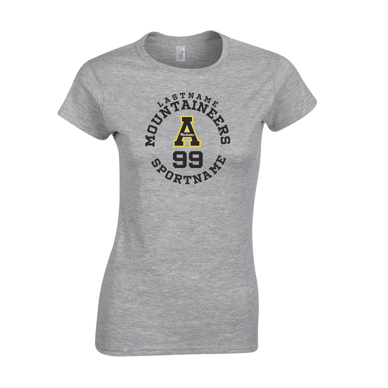 Women's Semi-Fitted Classic T-Shirt  - Sport Grey