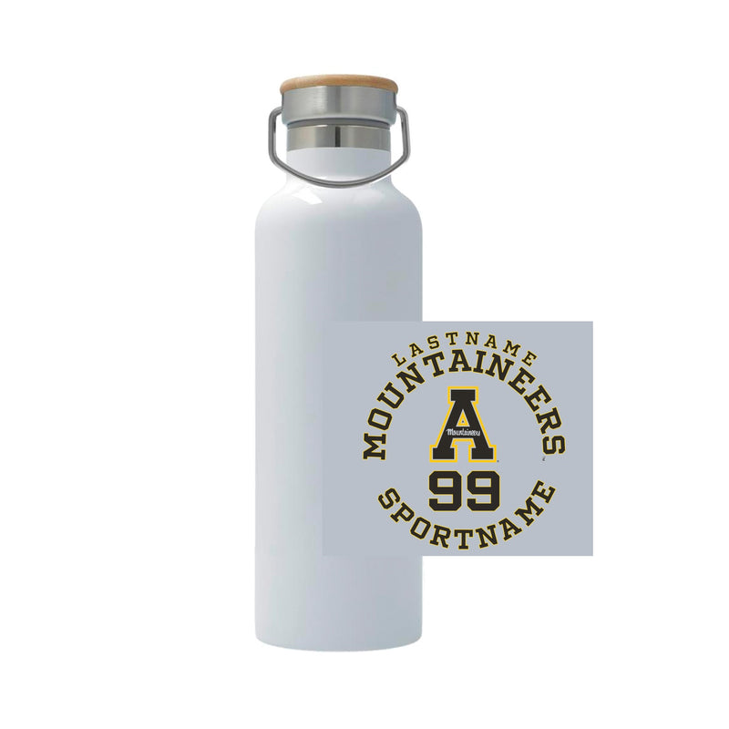 25oz Stainless Steel Thermos - White