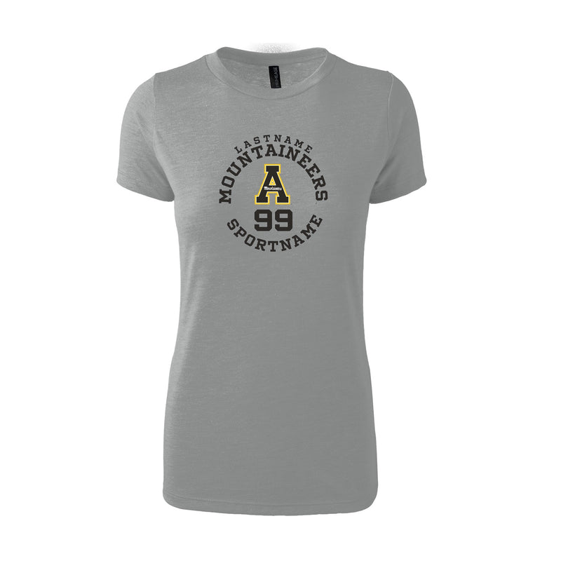 Women's Fitted Triblend T-Shirt - Grey Heather